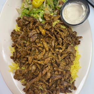 Beef Shawarma Plate