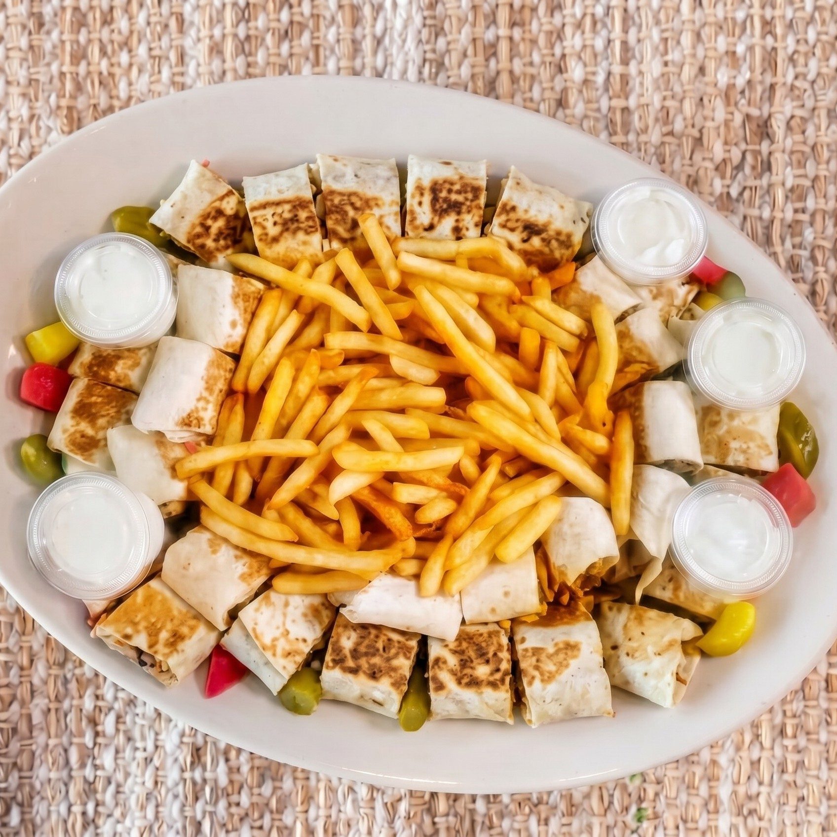 Family Shawarma Platter.